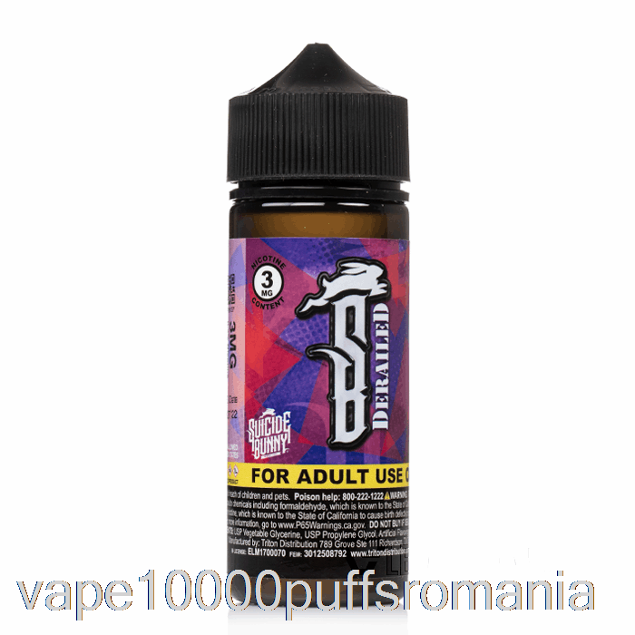 Vape Romania Deraiat - Suicide Bunny - 120ml 6mg